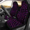 Purple paw print Pattern Universal Fit Car Seat Covers
