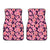 Purple Plumeria Pattern Print Design PM010 Car Floor Mats-JORJUNE.COM