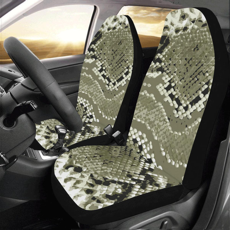 Python Pattern Print Design A04 Car Seat Covers (Set of 2)-JORJUNE.COM