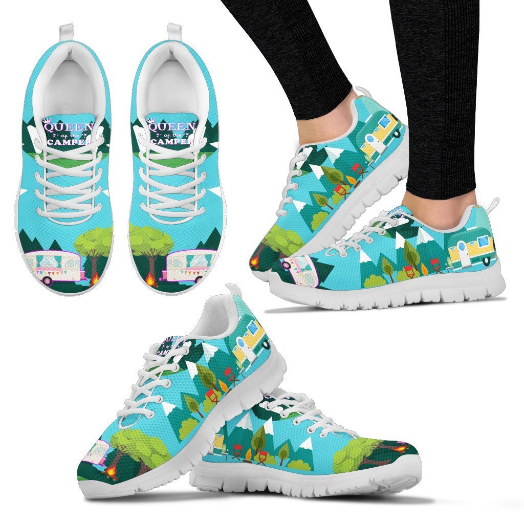 Queen of the Camper Camping Women Sneakers