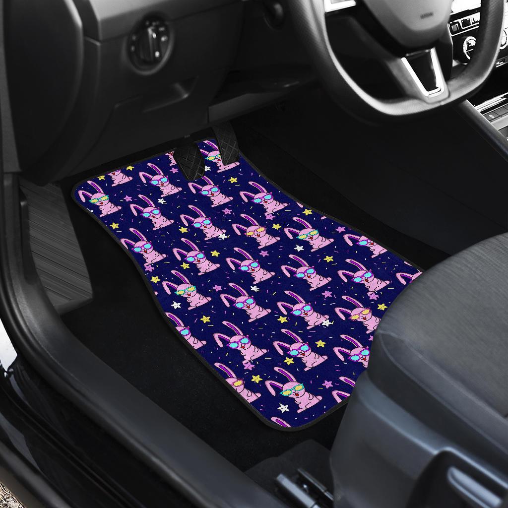 Rabbit Baby Pattern Print Design RB015 Car Floor Mats-JORJUNE.COM