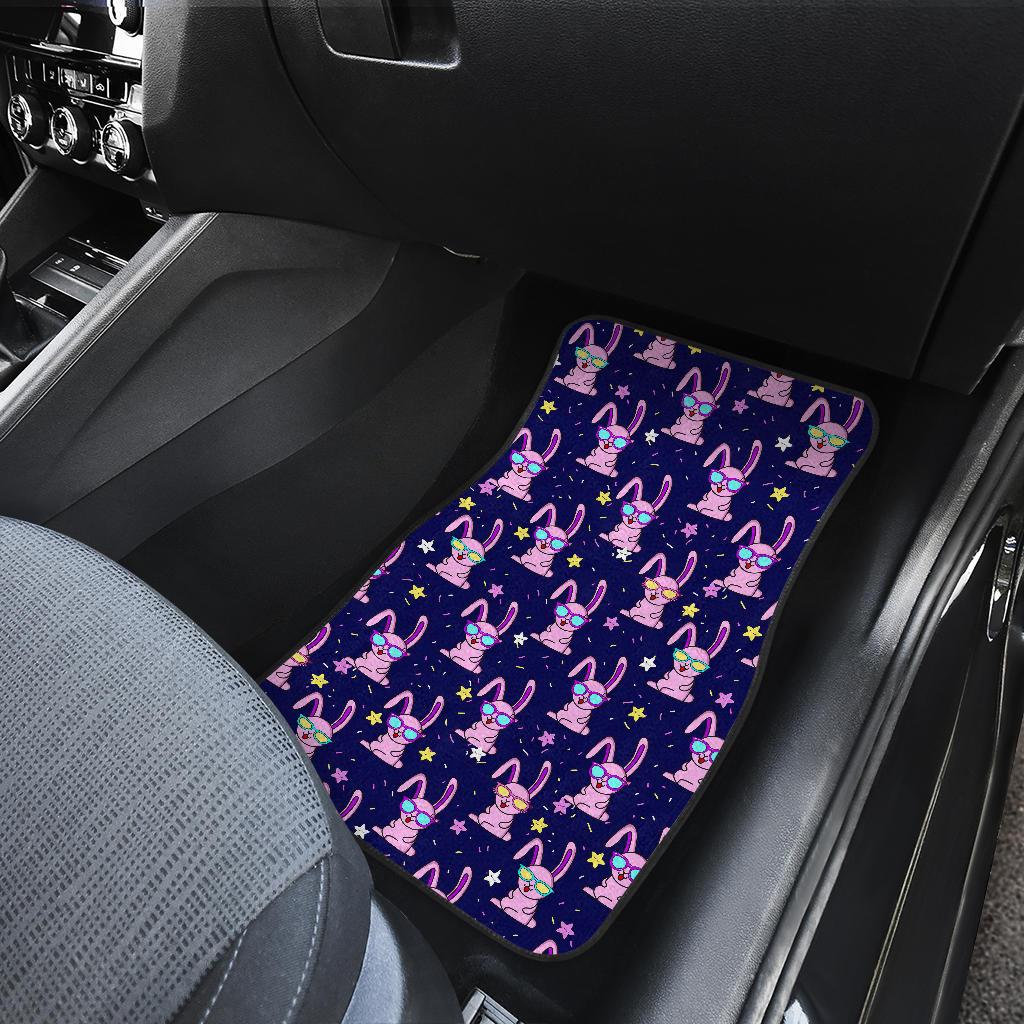 Rabbit Baby Pattern Print Design RB015 Car Floor Mats-JORJUNE.COM