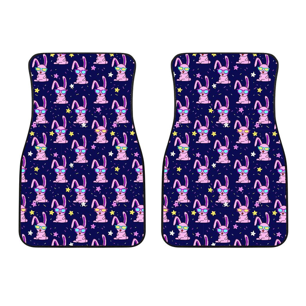 Rabbit Baby Pattern Print Design RB015 Car Floor Mats-JORJUNE.COM