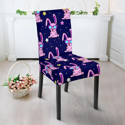Rabbit Baby Pattern Print Design RB015 Dining Chair Slipcover-JORJUNE.COM