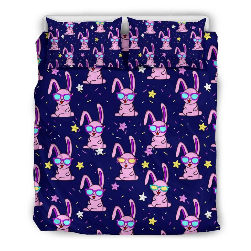 Rabbit Baby Pattern Print Design RB015 Duvet Cover Bedding Set-JORJUNE.COM