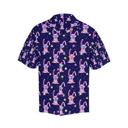 Rabbit Baby Pattern Print Design RB015 Men Hawaiian Shirt-JorJune