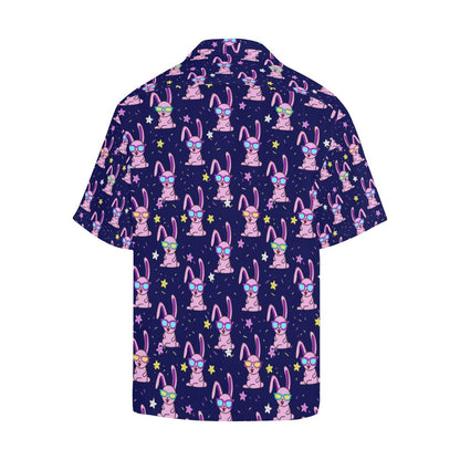 Rabbit Baby Pattern Print Design RB015 Men Hawaiian Shirt-JorJune