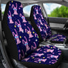 Rabbit Baby Pattern Print Design RB015 Universal Fit Car Seat Covers-JorJune