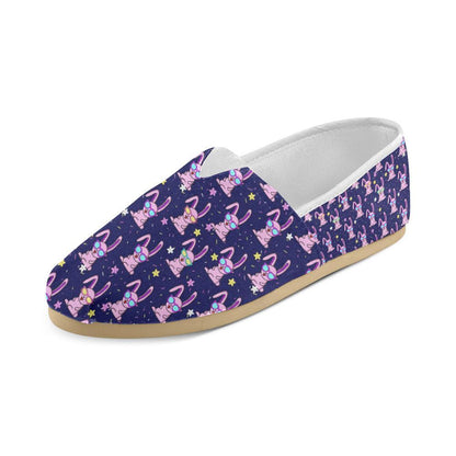 Rabbit Baby Pattern Print Design RB015 Women Casual Shoes-JorJune.com