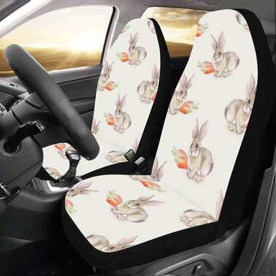 Rabbit Pattern Print Design 01 Car Seat Covers (Set of 2)-JORJUNE.COM