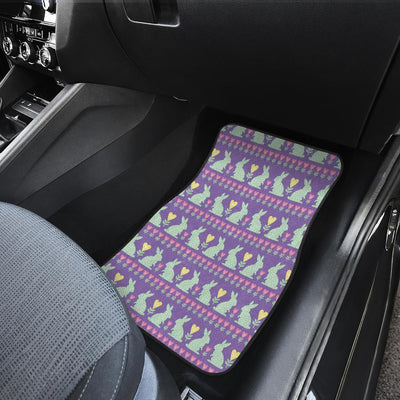 Rabbit Pattern Print Design RB01 Car Floor Mats-JORJUNE.COM