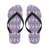 Rabbit Pattern Print Design RB01 Flip Flops-JorJune