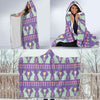 Rabbit Pattern Print Design RB01 Hooded Blanket-JORJUNE.COM