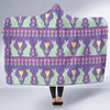 Rabbit Pattern Print Design RB01 Hooded Blanket-JORJUNE.COM