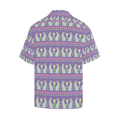 Rabbit Pattern Print Design RB01 Men Hawaiian Shirt-JorJune
