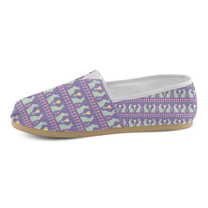 Rabbit Pattern Print Design RB01 Women Casual Shoes-JorJune.com