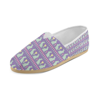 Rabbit Pattern Print Design RB01 Women Casual Shoes-JorJune.com