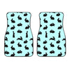 Rabbit Pattern Print Design RB010 Car Floor Mats-JORJUNE.COM