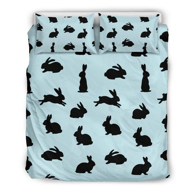 Rabbit Pattern Print Design RB010 Duvet Cover Bedding Set-JORJUNE.COM