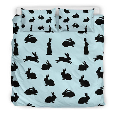 Rabbit Pattern Print Design RB010 Duvet Cover Bedding Set-JORJUNE.COM