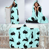 Rabbit Pattern Print Design RB010 Hooded Blanket-JORJUNE.COM