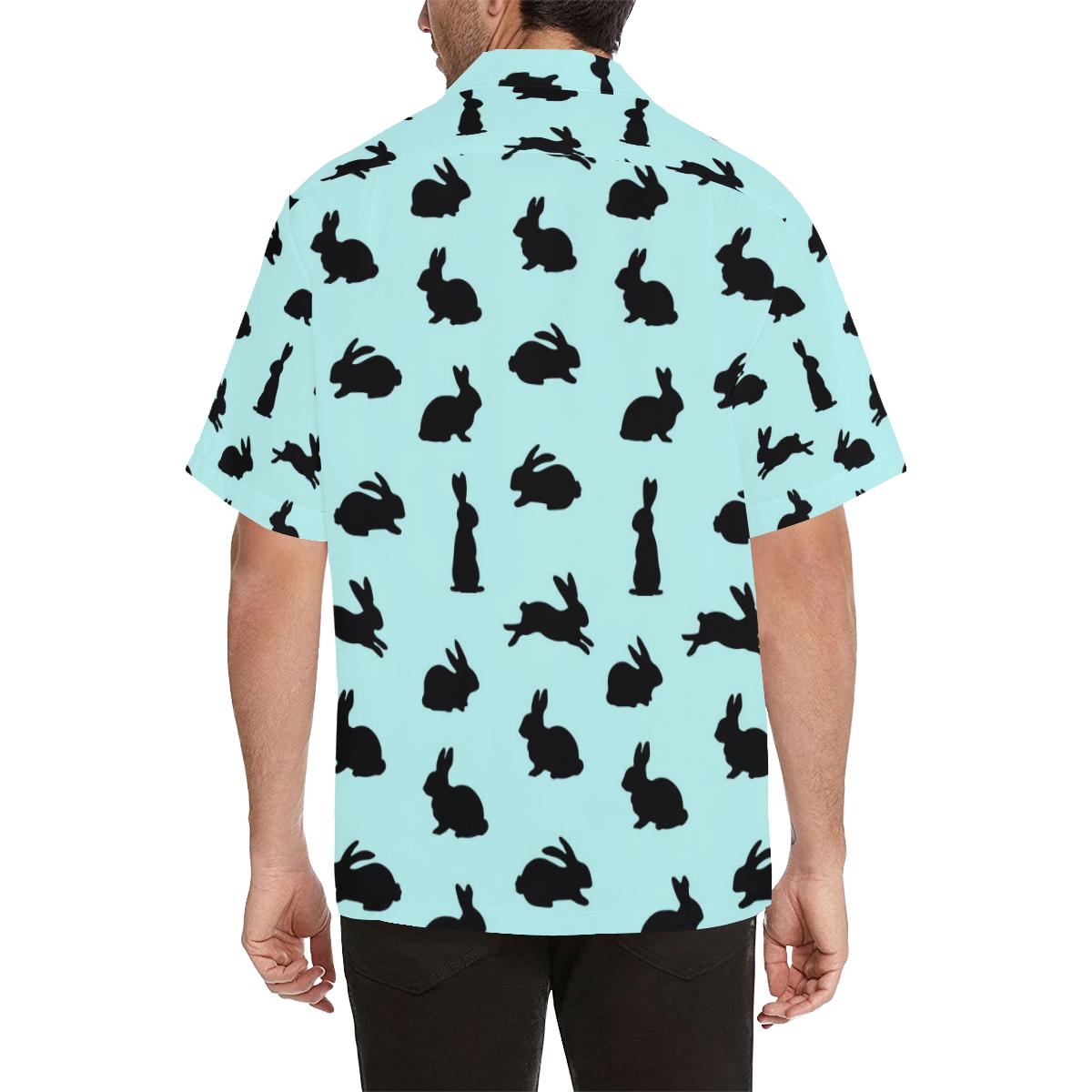 Rabbit Pattern Print Design RB010 Men Hawaiian Shirt-JorJune