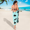 Rabbit Pattern Print Design RB010 Sarong Pareo Wrap-JORJUNE.COM