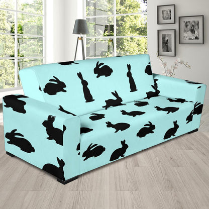 Rabbit Pattern Print Design RB010 Sofa Slipcover-JORJUNE.COM