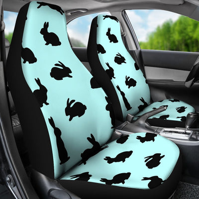 Rabbit Pattern Print Design RB010 Universal Fit Car Seat Covers-JorJune