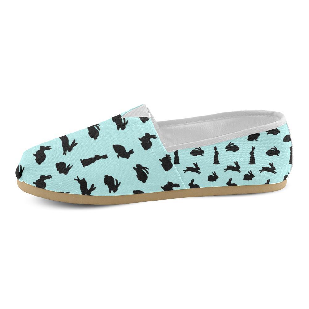 Rabbit Pattern Print Design RB010 Women Casual Shoes-JorJune.com