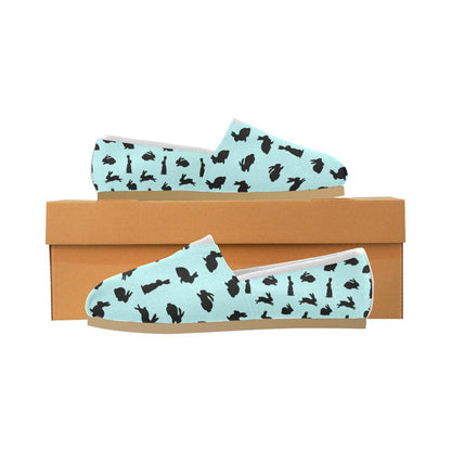 Rabbit Pattern Print Design RB010 Women Casual Shoes-JorJune.com