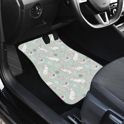 Rabbit Pattern Print Design RB011 Car Floor Mats-JORJUNE.COM