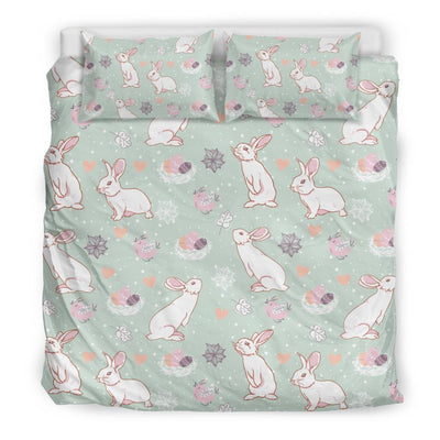 Rabbit Pattern Print Design RB011 Duvet Cover Bedding Set-JORJUNE.COM