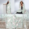 Rabbit Pattern Print Design RB011 Hooded Blanket-JORJUNE.COM