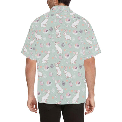 Rabbit Pattern Print Design RB011 Men Hawaiian Shirt-JorJune