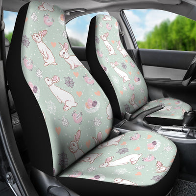 Rabbit Pattern Print Design RB011 Universal Fit Car Seat Covers-JorJune