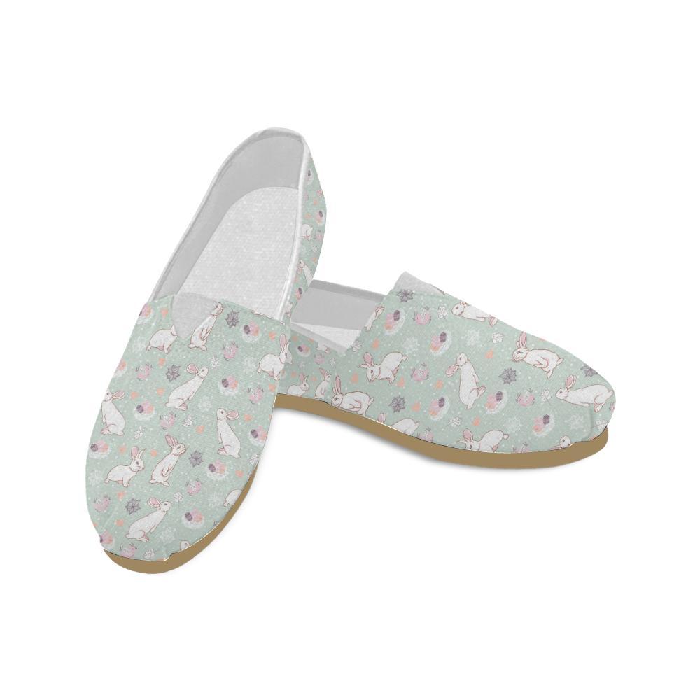 Rabbit Pattern Print Design RB011 Women Casual Shoes-JorJune.com