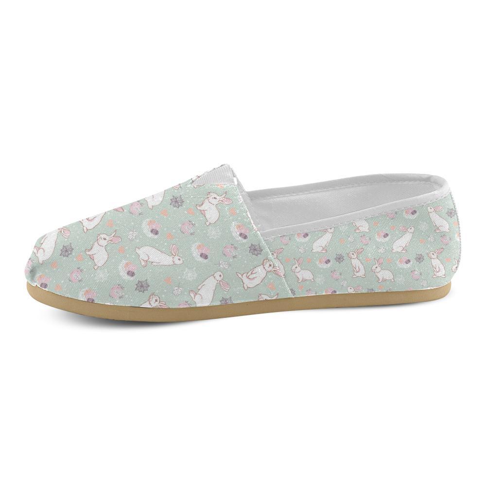Rabbit Pattern Print Design RB011 Women Casual Shoes-JorJune.com