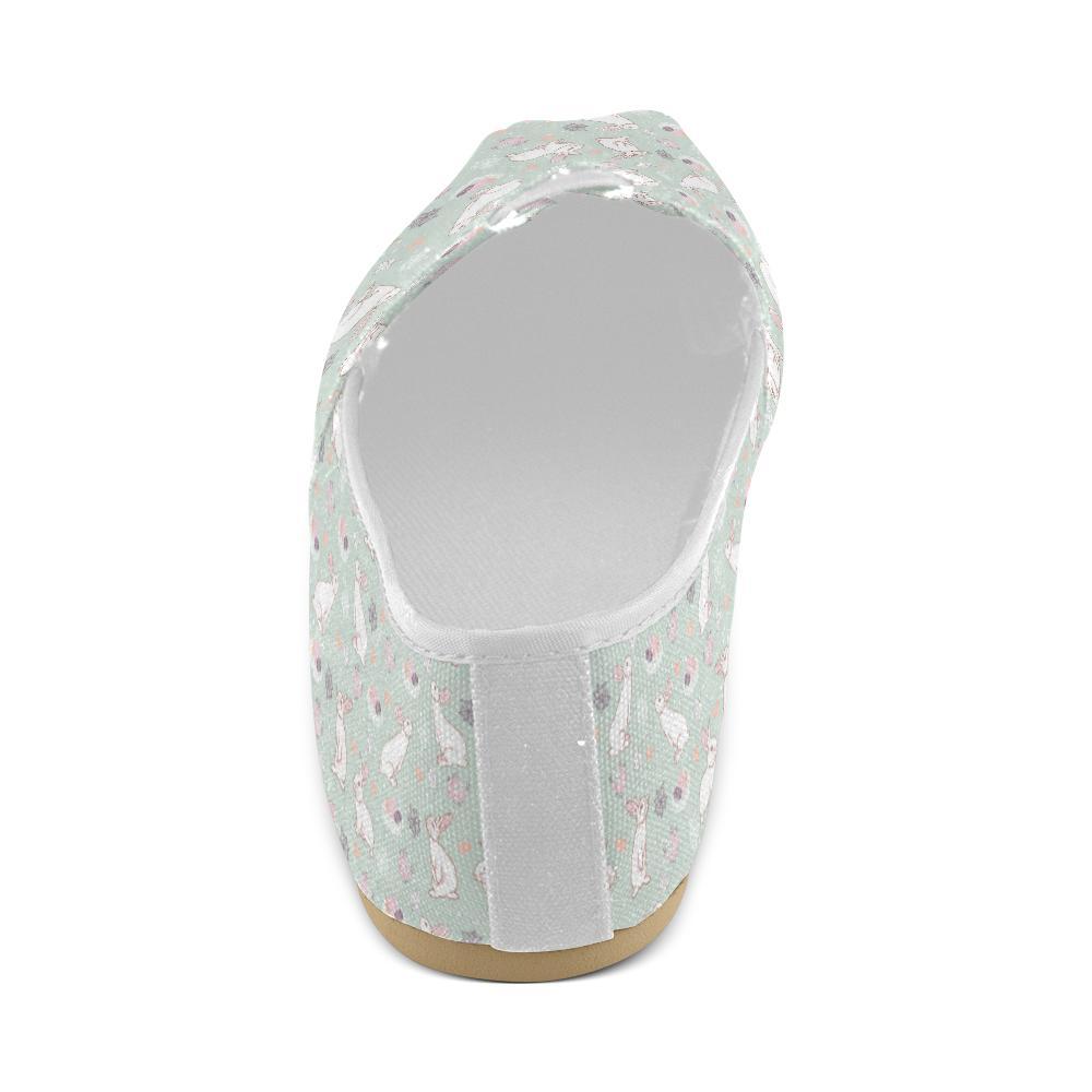 Rabbit Pattern Print Design RB011 Women Casual Shoes-JorJune.com