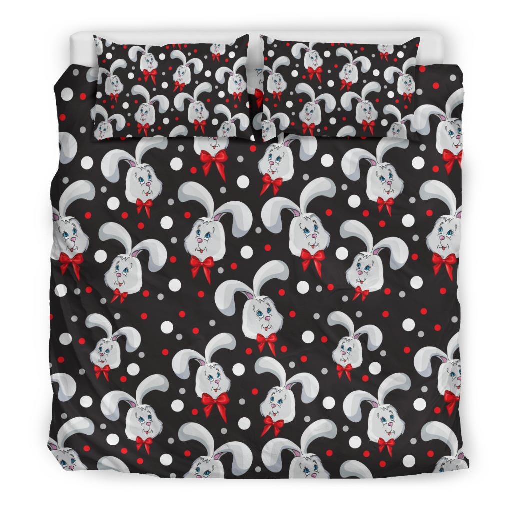 Rabbit Pattern Print Design RB012 Duvet Cover Bedding Set-JORJUNE.COM