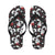 Rabbit Pattern Print Design RB012 Flip Flops-JorJune