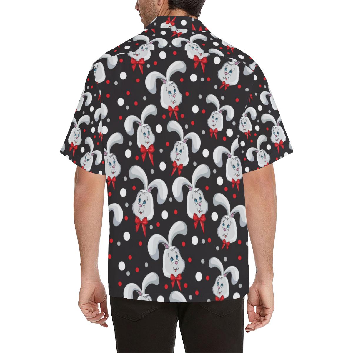 Rabbit Pattern Print Design RB012 Men Hawaiian Shirt-JorJune