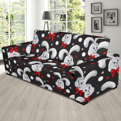 Rabbit Pattern Print Design RB012 Sofa Slipcover-JORJUNE.COM