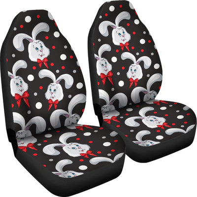 Rabbit Pattern Print Design RB012 Universal Fit Car Seat Covers-JorJune