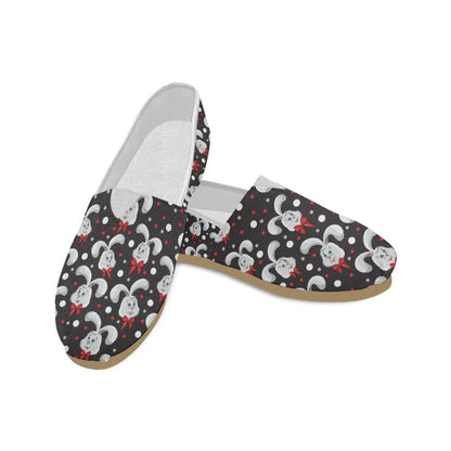 Rabbit Pattern Print Design RB012 Women Casual Shoes-JorJune.com