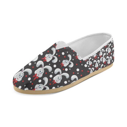 Rabbit Pattern Print Design RB012 Women Casual Shoes-JorJune.com