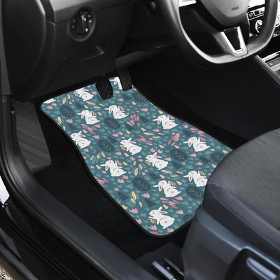 Rabbit Pattern Print Design RB013 Car Floor Mats-JORJUNE.COM