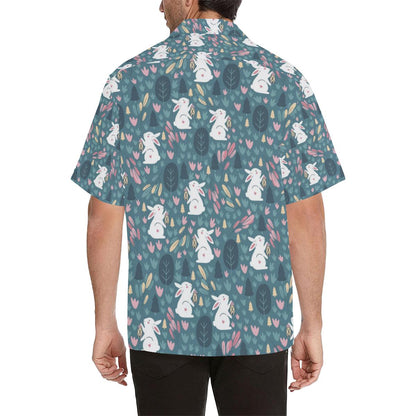 Rabbit Pattern Print Design RB013 Men Hawaiian Shirt-JorJune