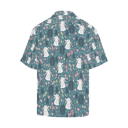 Rabbit Pattern Print Design RB013 Men Hawaiian Shirt-JorJune