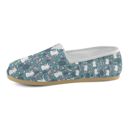 Rabbit Pattern Print Design RB013 Women Casual Shoes-JorJune.com